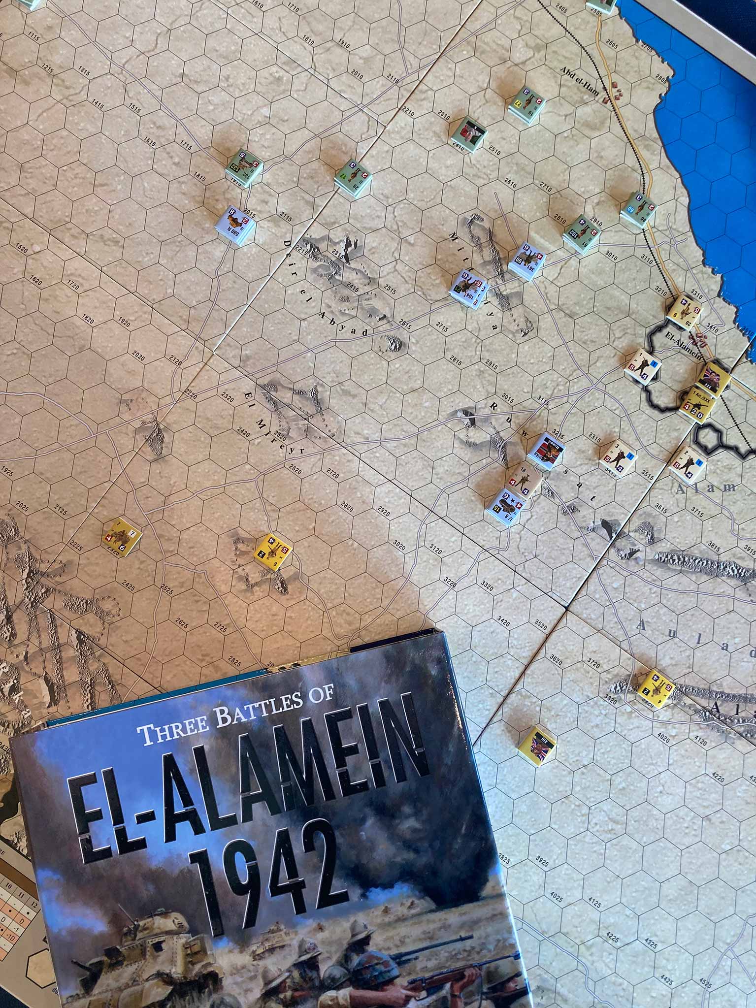 Bitwa pod El-Alamein gra planszowa
