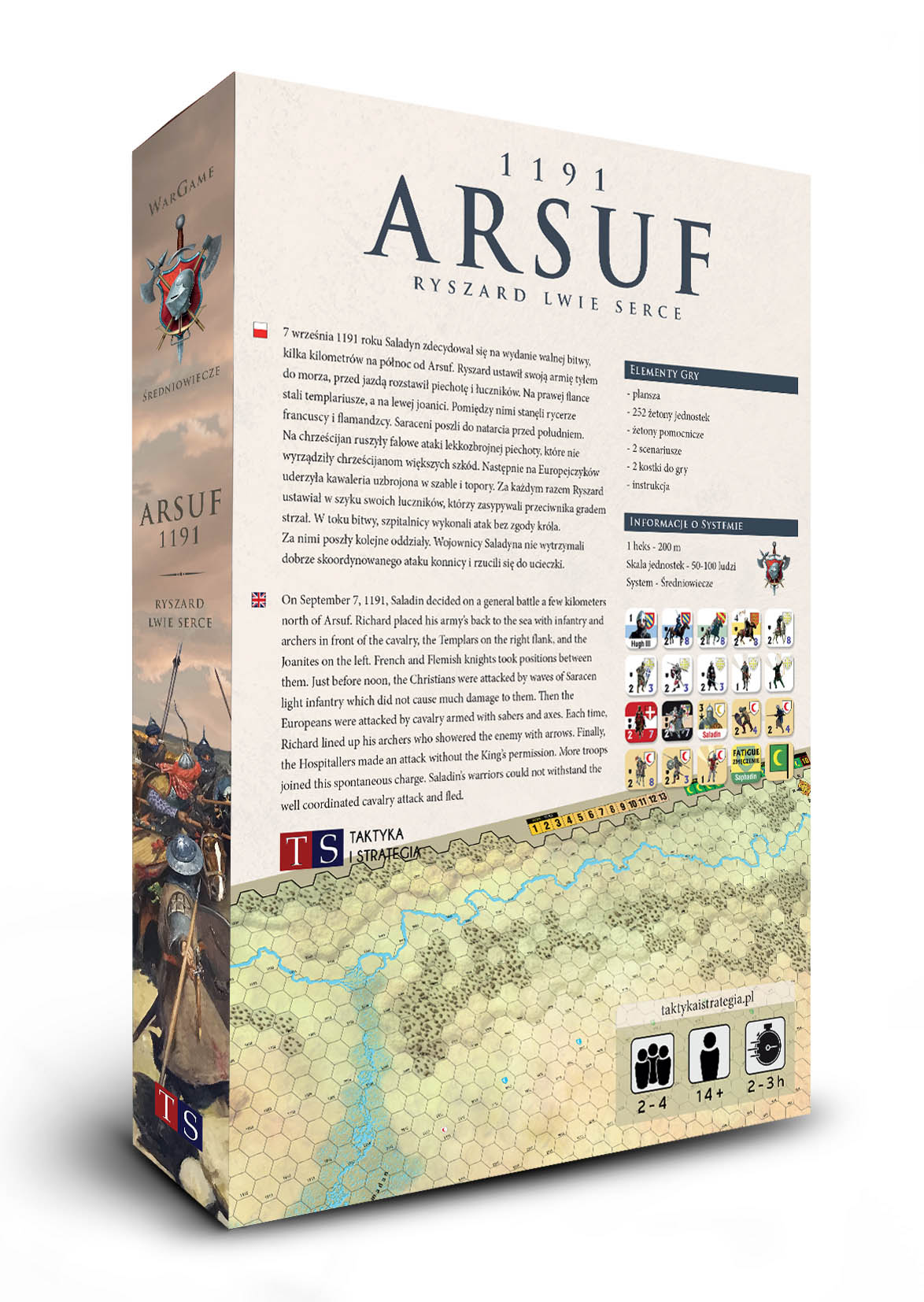Arsuf battle 1191 game cover