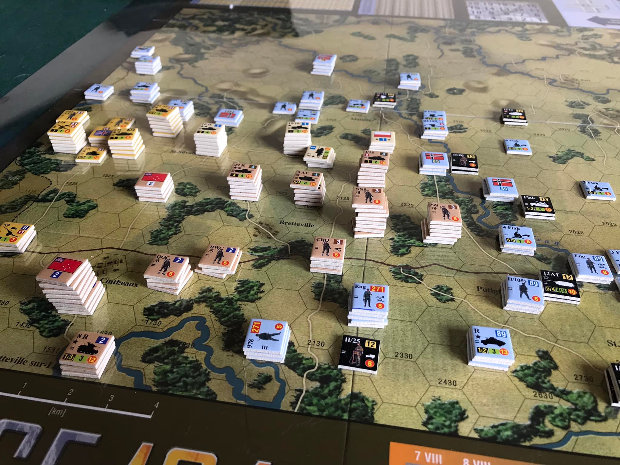 Falaise 1944 Taktyka i Strategia planszowka