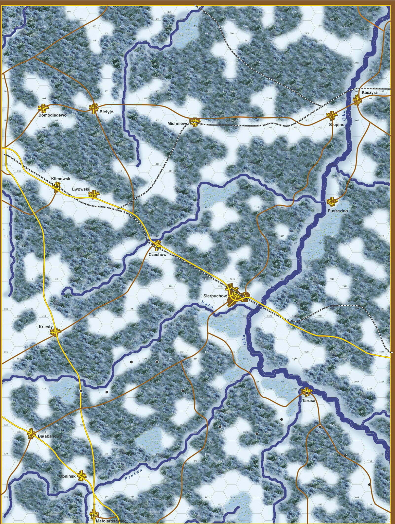 Mapa do gry Podolsk w agazynie nr 33
