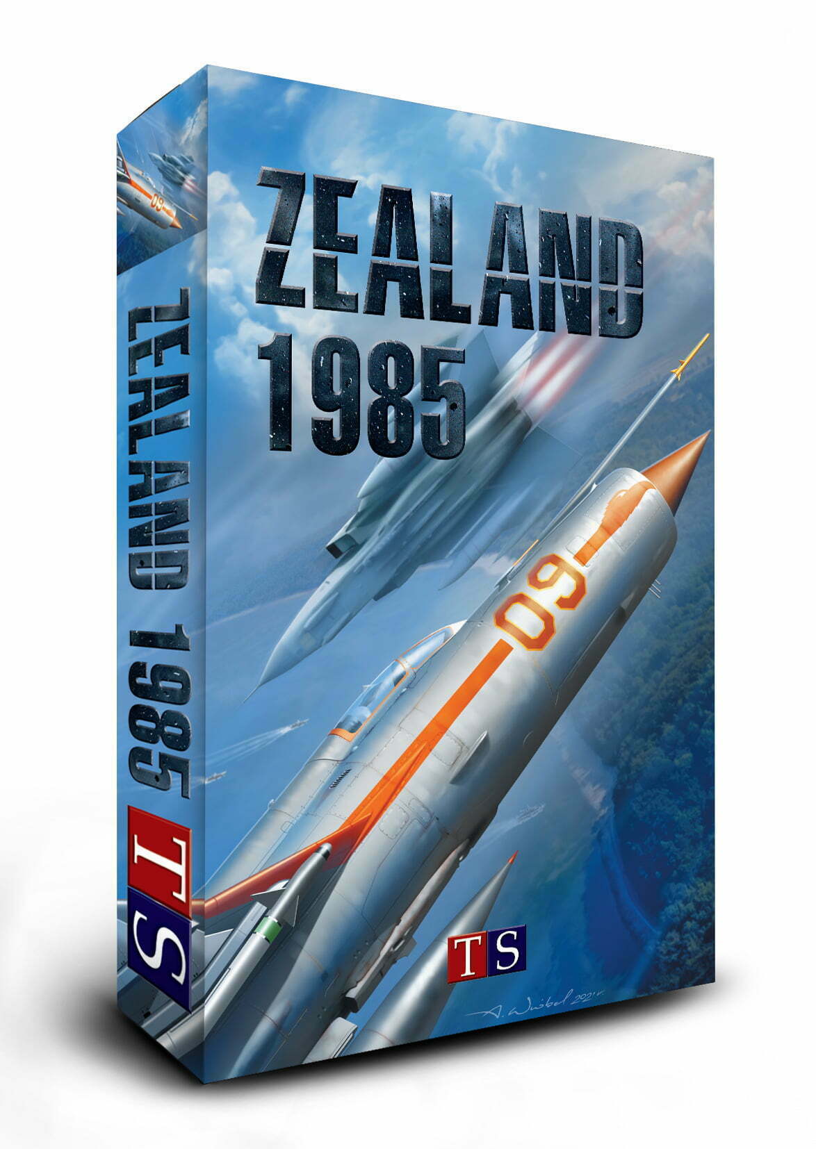 Planszowa gra wojenna Zelandia1985