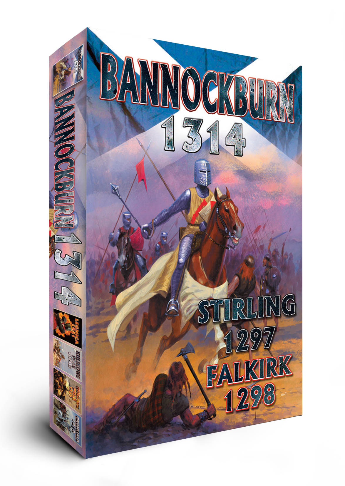 Strategiczna gra planszowa Bannockburn 1314