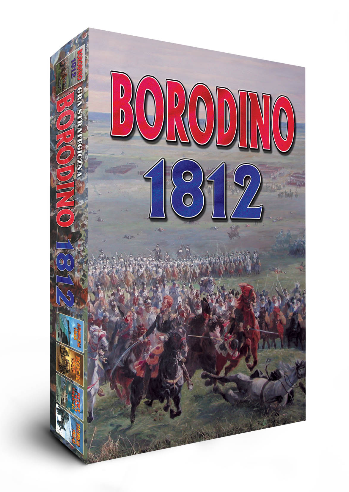 Strategiczna gra planszowa Borodino 1812