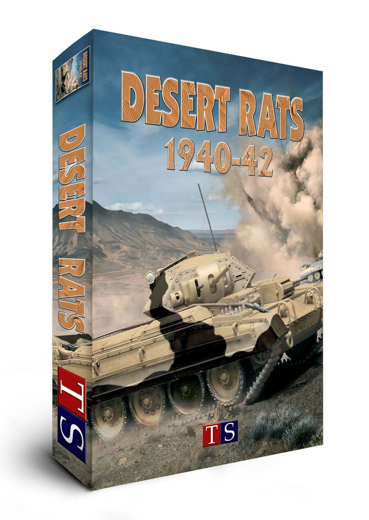 Planszowa gra strategiczna Desert Rats 1940-1942
