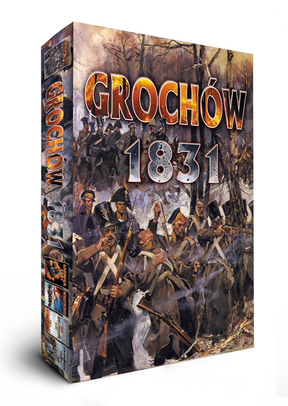 Strategiczna gra planszowa Grochów 1831