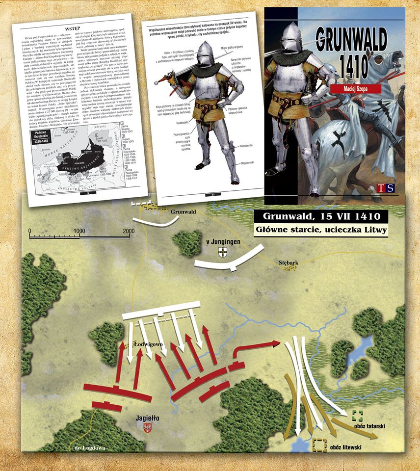 Książka Grunwald 1410 wydawnictw Taktyka i Strategia