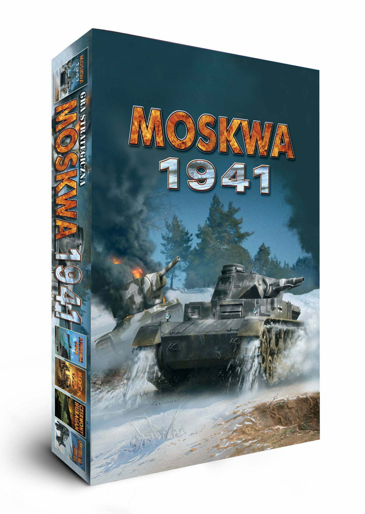 Strategiczna gra planszowa Moskwa 1941