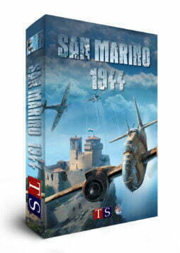 Pudełko do planszowej gry startegicznej San Marino 1944